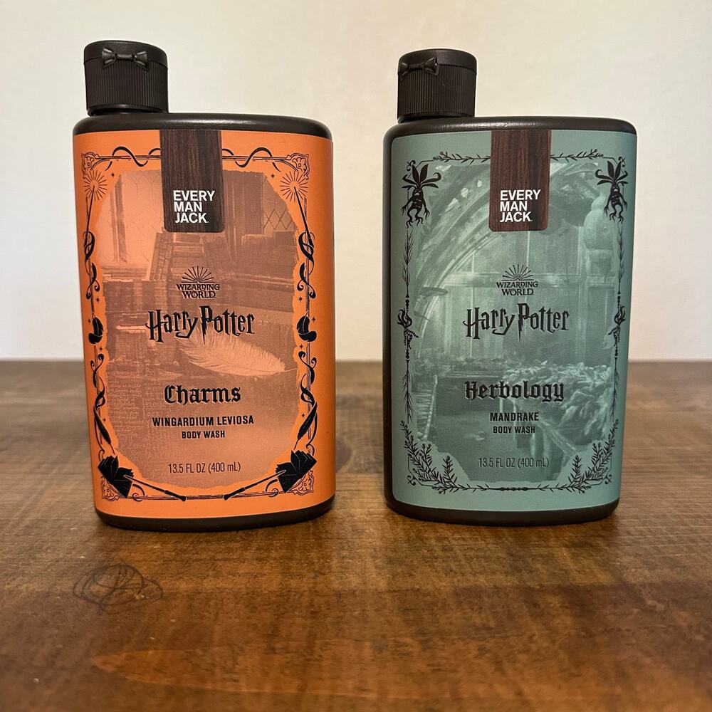 Every Man Jack Harry Potter Body Wash 
 Wingardium Leviosa & Herbology Mandrake